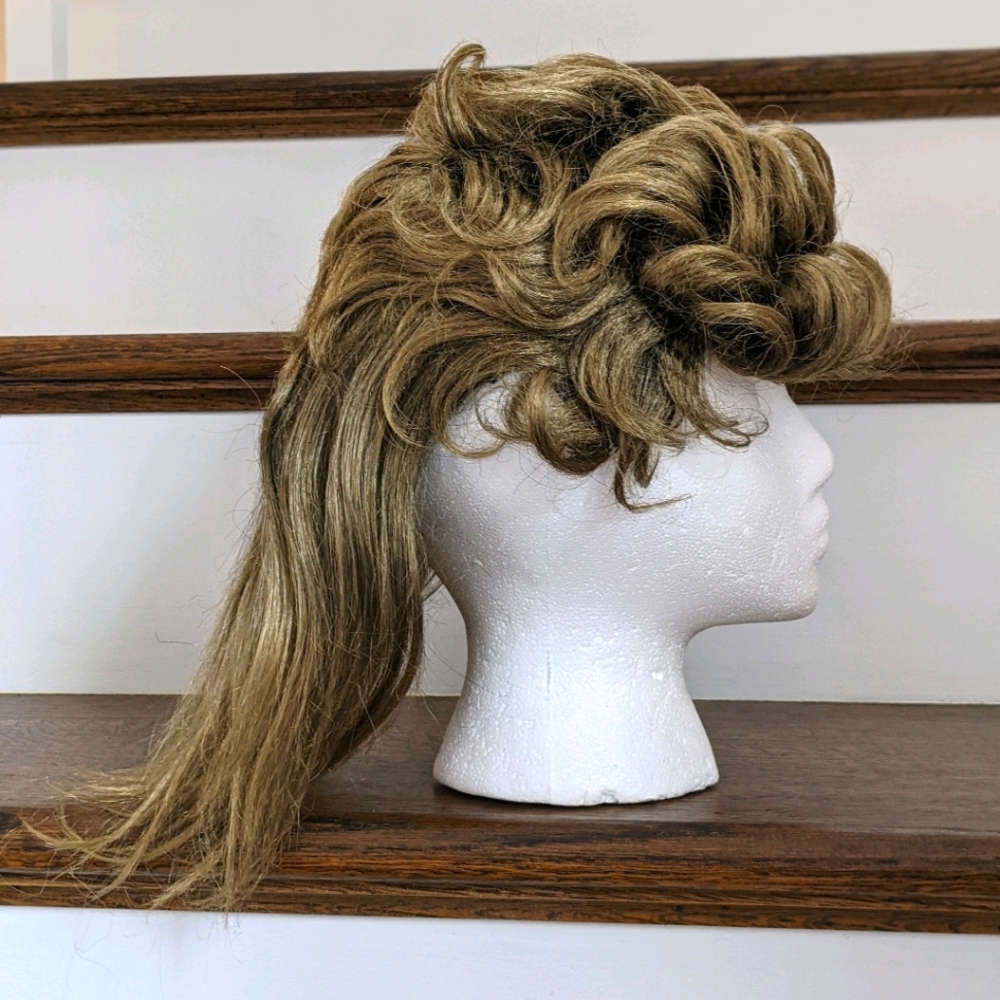 Mullet Wig Blonde Hillbilly Hair